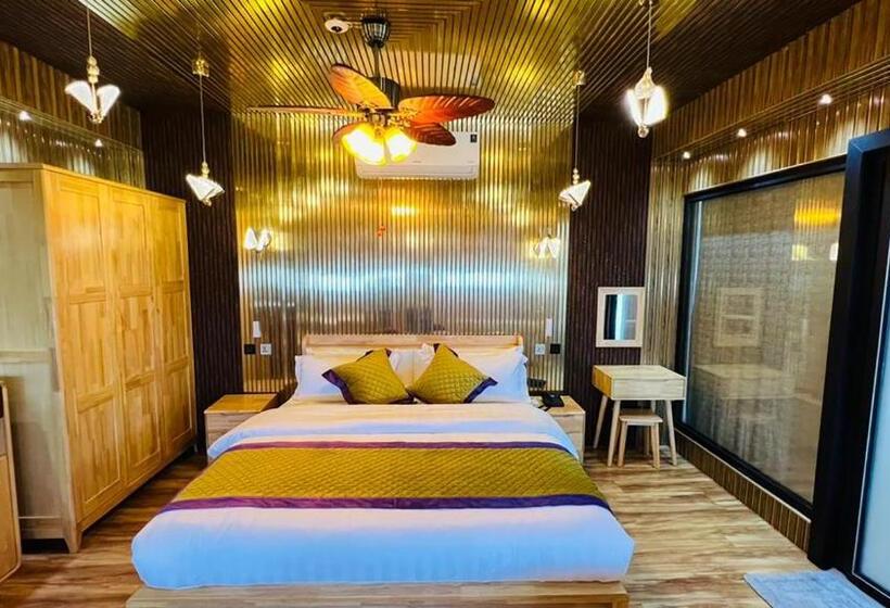 וילה עם חדר שינה אחד ובריכת שחיה, Cola Goa Beach Resort