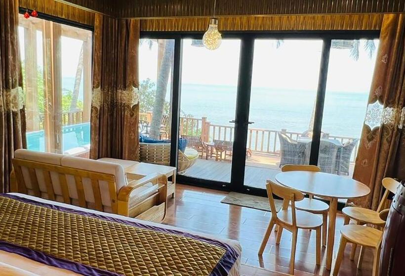 וילה עם חדר שינה אחד ובריכת שחיה, Cola Goa Beach Resort