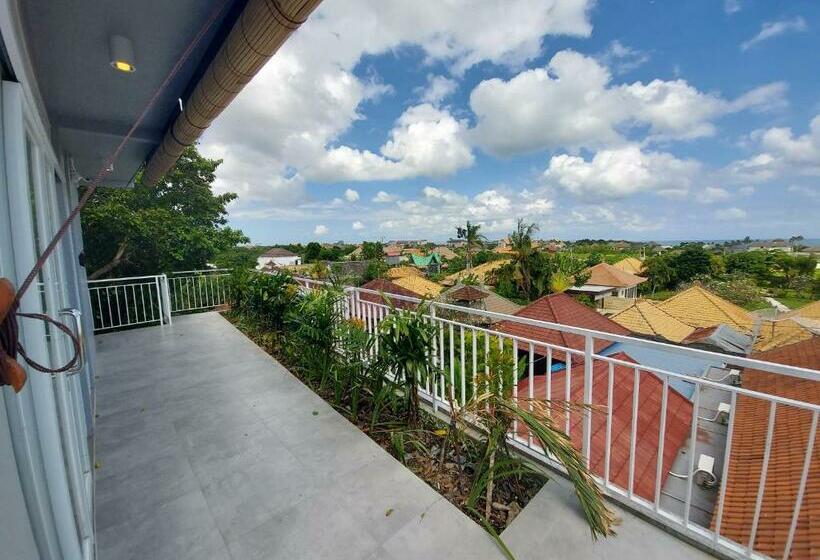 带海景的标准房, Lushy Hostel Canggu