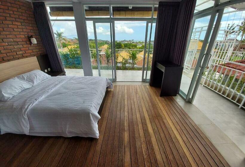 Quarto Estandar Vista Mar, Lushy Hostel Canggu