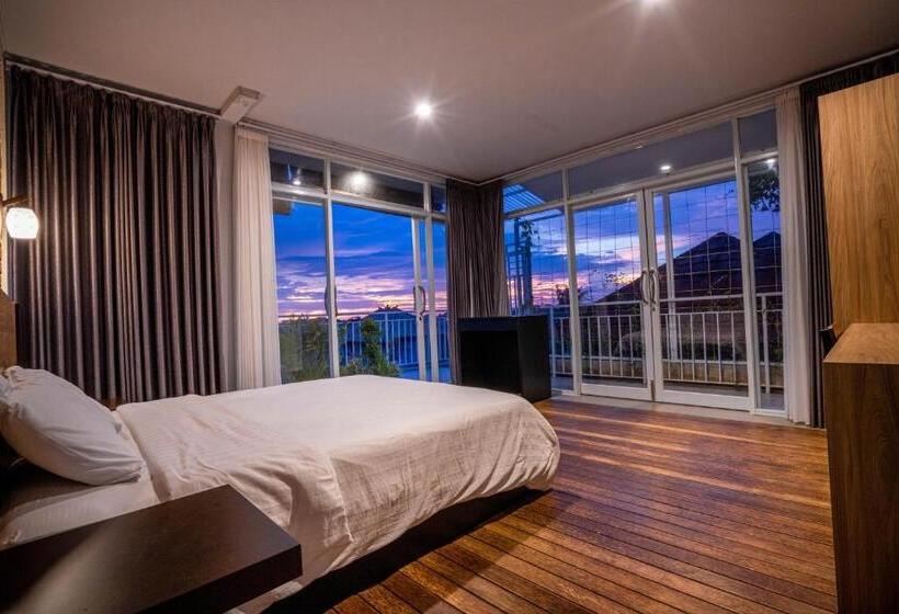 带海景的标准房, Lushy Hostel Canggu