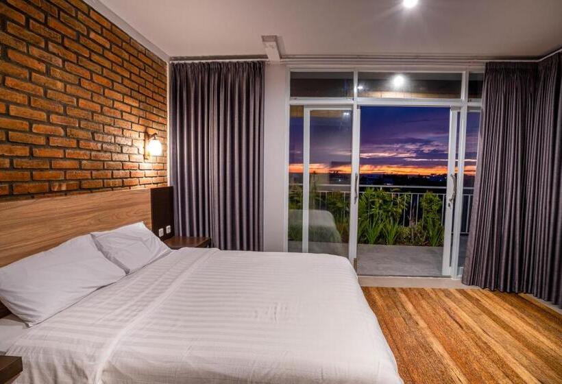 带海景的标准房, Lushy Hostel Canggu