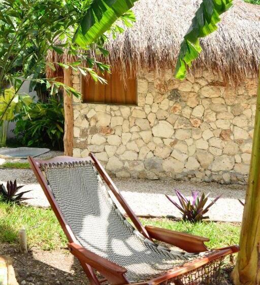 غرفة قياسية رباعية مطلة على الحديقة, Aldea Che Eek , Con Acceso A Un Club De Playa Privado