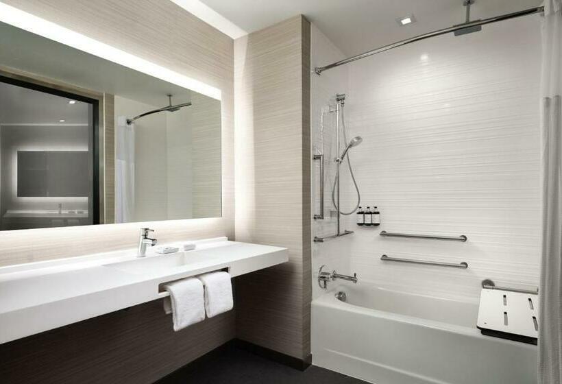 اتاق استاندارد با تخت بزرگ, Ac Hotel By Marriott Phoenix Downtown