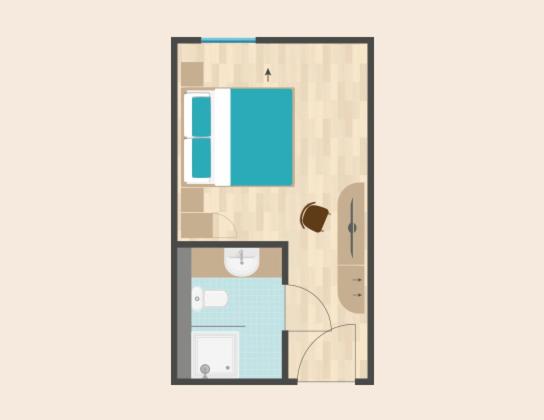 Habitació Economy, Kelko 1a