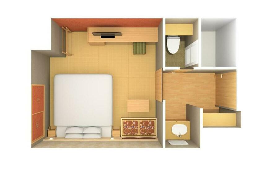 اتاق استاندارد, Onyado Nono Kyoto Shichijo Natural Hot Spring