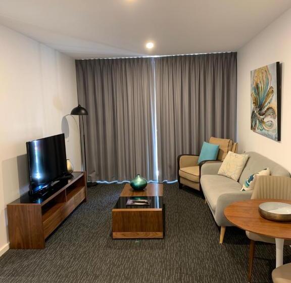 Apartamento Executivo 1 Dormitório, The Palms Apartments