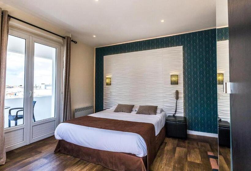 חדר סטנדרט נוף לים, Belle Vue Royan