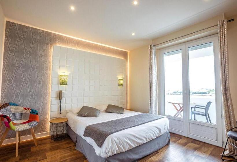 חדר סטנדרט נוף לים, Belle Vue Royan