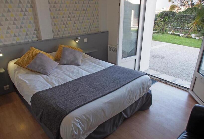 חדר סטנדרט נוף לגינה, Belle Vue Royan