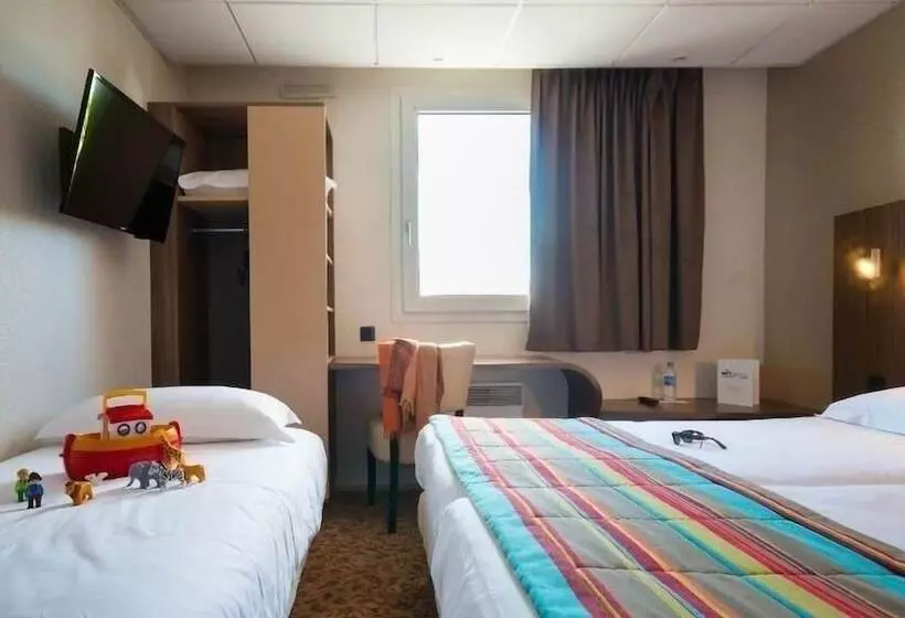اتاق استاندارد سه نفره, Brit Hotel Le Kerann Nantes St Herblain   Zac De La Lorie