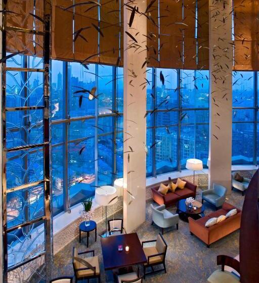 اتاق اجرایی با تخت بزرگ, Sheraton Grand Shanghai Pudong Hotel & Residences