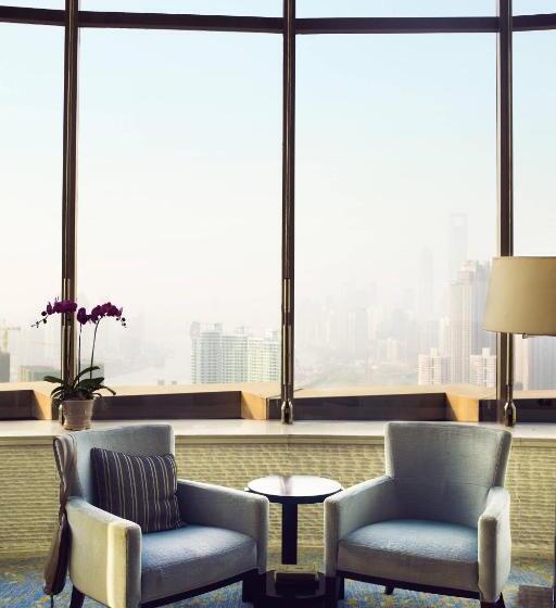 이그제큐티브 룸 킹사이즈 침대, Sheraton Grand Shanghai Pudong Hotel & Residences