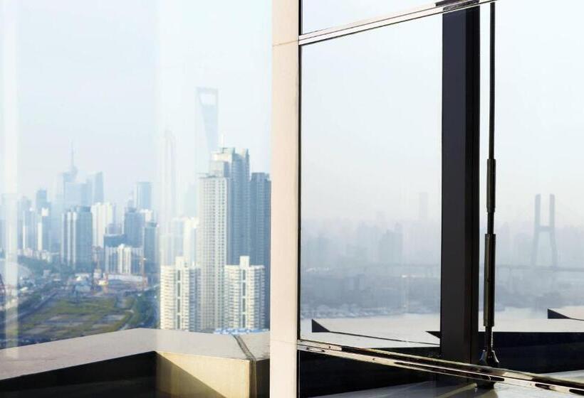 이그제큐티브 룸 킹사이즈 침대, Sheraton Grand Shanghai Pudong Hotel & Residences