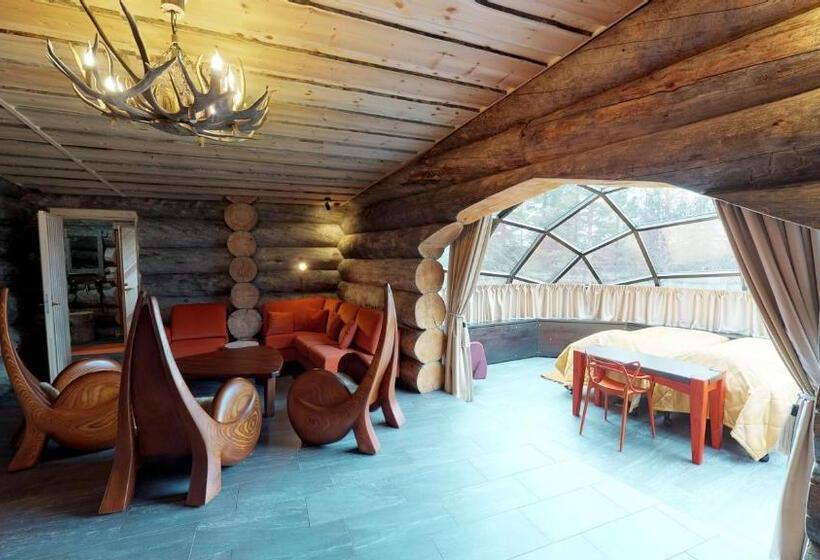 غرفة ديلوكس, Kakslauttanen Arctic Resort   Igloos And Chalets