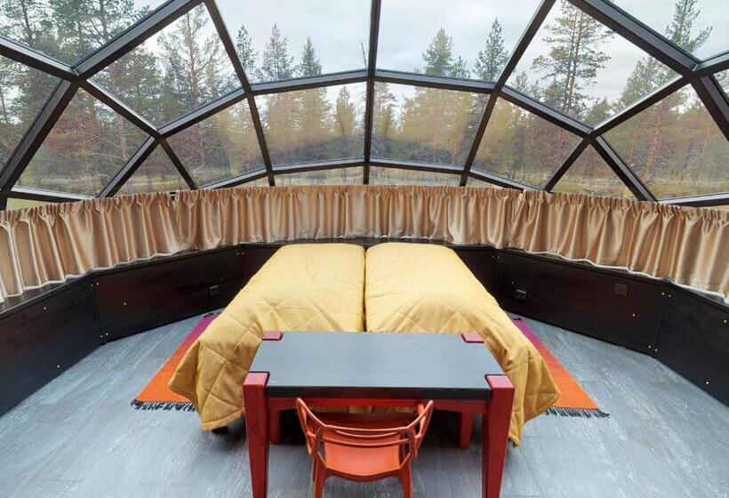 غرفة ديلوكس, Kakslauttanen Arctic Resort   Igloos And Chalets