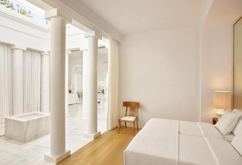 וילה עם חדר שינה אחד ובריכת שחיה, Mandola Rosa, A Grecotel Resort To Live At Riviera Olympia