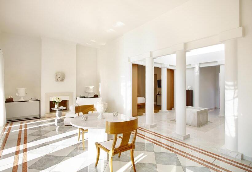 וילה עם חדר שינה אחד ובריכת שחיה, Mandola Rosa, A Grecotel Resort To Live At Riviera Olympia