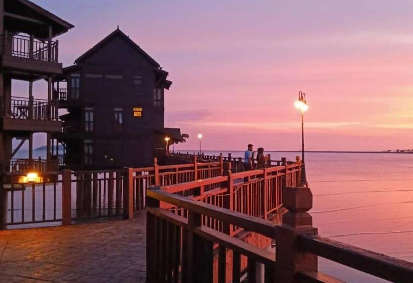 اتاق اساندارد با چشم‌انداز جانبی به دریا, Lagoon Residence @ Langkawi