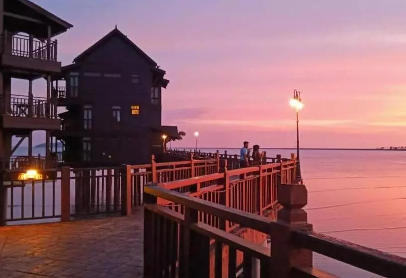 اتاق اساندارد با چشمانداز جانبی به دریا, Lagoon Residence @ Langkawi