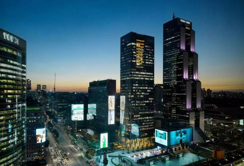 キングサイズベッド、シティビューデラックスルーム, Park Hyatt Seoul
