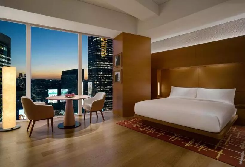 キングサイズベッドのスタンダードルーム, Park Hyatt Seoul