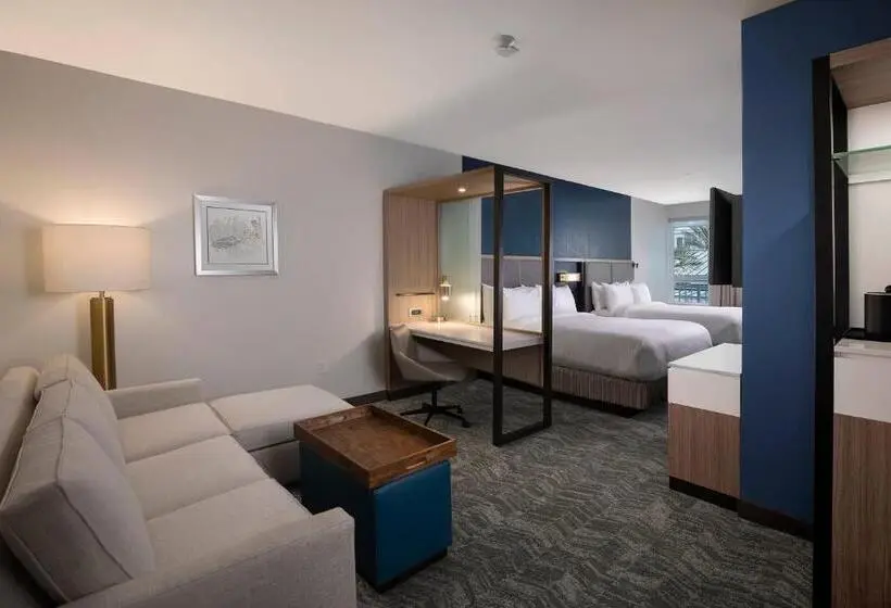 クイーンサイズベッドのスイートルーム, Springhill Suites By Marriott Amelia Island