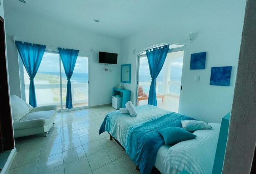اتاق استاندارد با تراس, Amanecer Turquesa #7 Ocean View