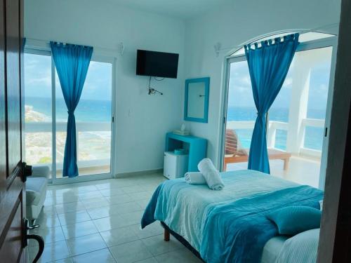 اتاق استاندارد با تراس, Amanecer Turquesa #7 Ocean View