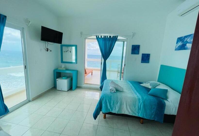 اتاق استاندارد با تراس, Amanecer Turquesa #7 Ocean View