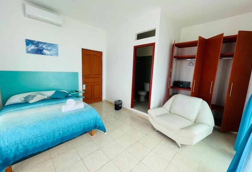 اتاق استاندارد با تراس, Amanecer Turquesa #7 Ocean View