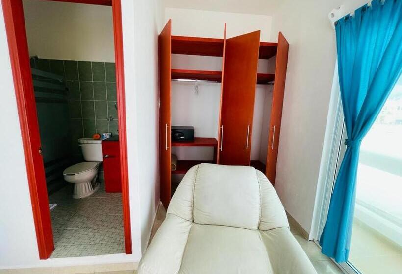 اتاق استاندارد با تراس, Amanecer Turquesa #7 Ocean View