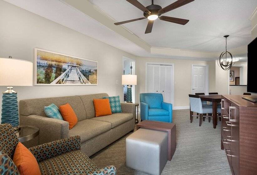Люкс 2 Спальни, Hilton Grand Vacations Club Anderson Ocean Myrtle Beach