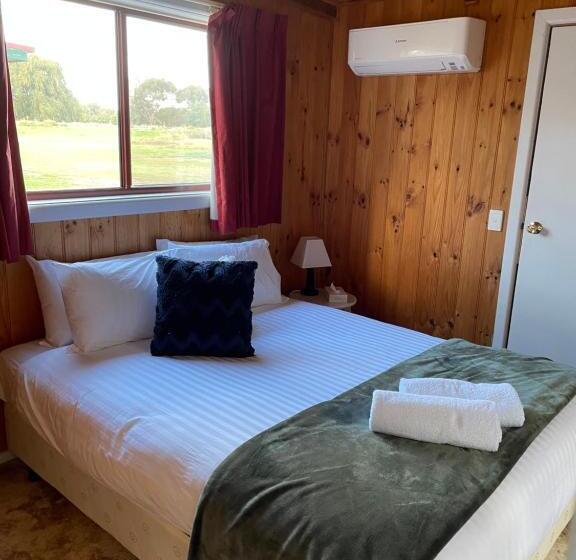 חדר סטודיו סטנדרד, Happy Wanderer Motel Cohuna 70s Style