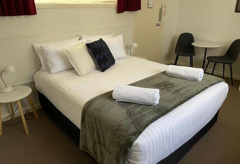 חדר אקונומי, Happy Wanderer Motel Cohuna 70s Style