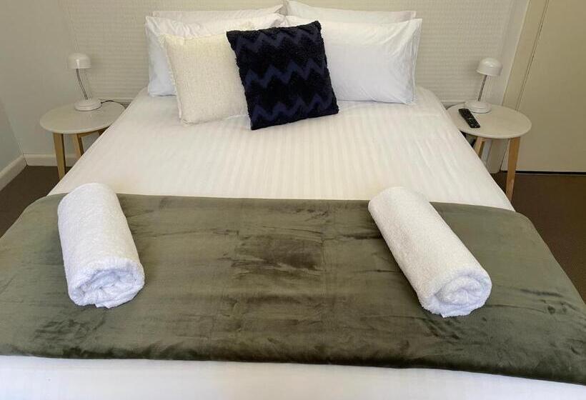 חדר אקונומי, Happy Wanderer Motel Cohuna 70s Style