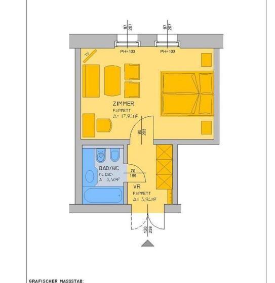 اتاق استاندارد با چشم‌انداز باغ, Dermuth Hotels – Parkvilla Wörth