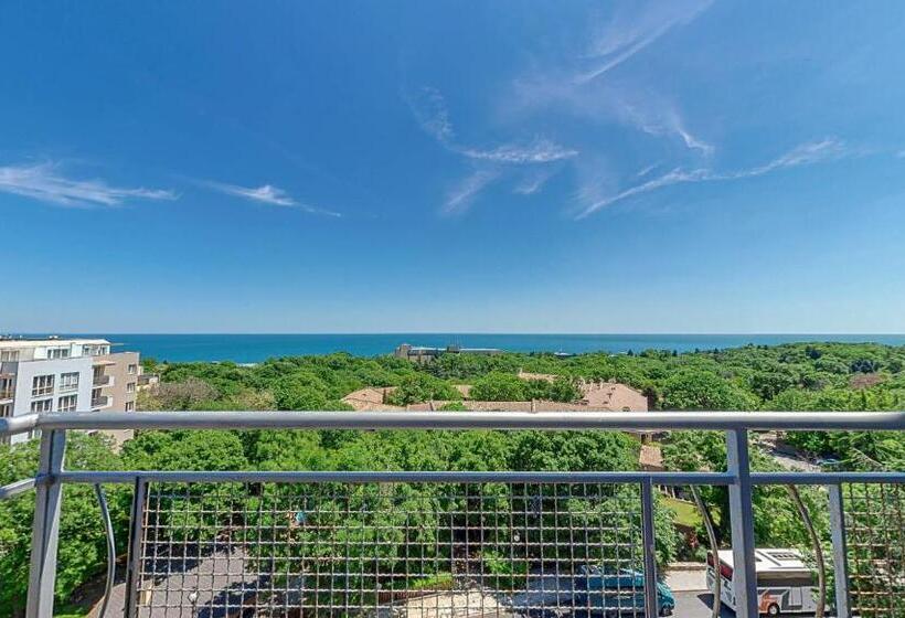 Quarto Standard Vista Mar Lateral com Sacada, Elena Hotel And Wellness   All Inclusive