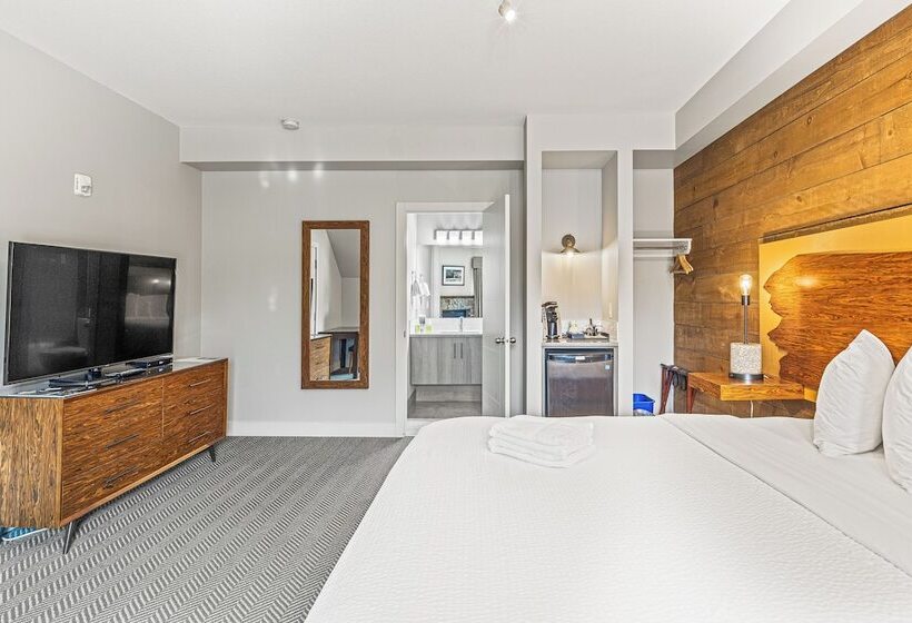 디럭스 룸, Basecamp Lodge Canmore