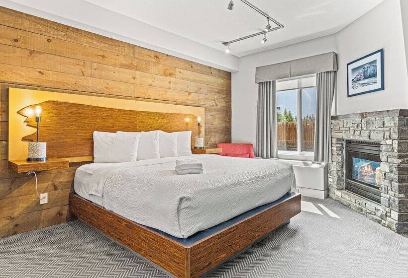 디럭스 룸, Basecamp Lodge Canmore