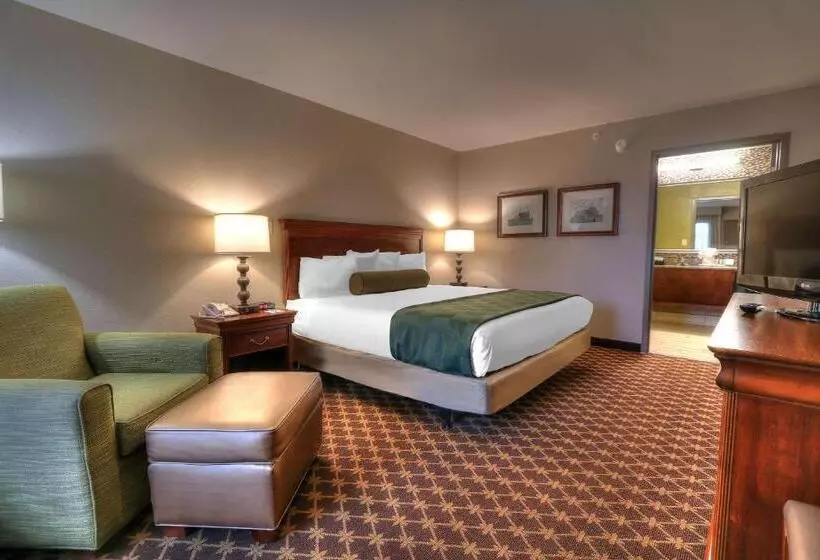身障者適用キングサイズベッドルーム, Quality Inn Near The Island Pigeon Forge