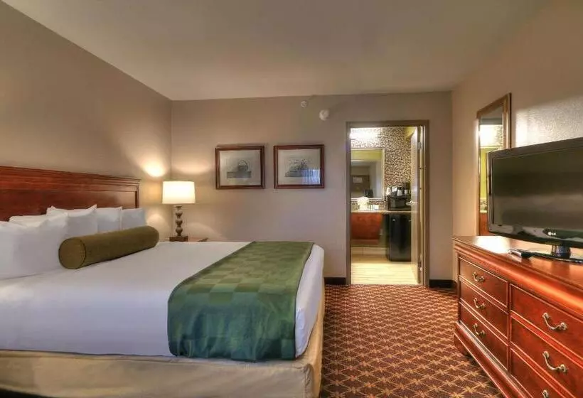 身障者適用キングサイズベッドルーム, Quality Inn Near The Island Pigeon Forge