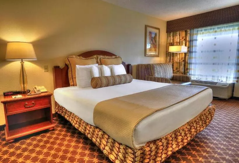 身障者適用キングサイズベッドルーム, Quality Inn Near The Island Pigeon Forge