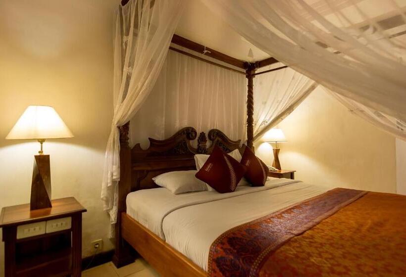 غرفة ديلوكس مطلّة علي الحديقة, Sahadewa Resort & Spa