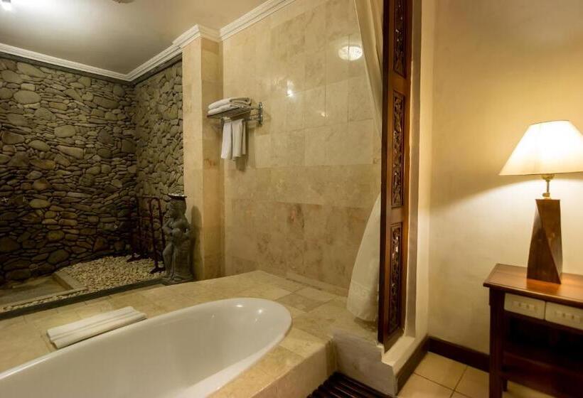 غرفة ديلوكس مطلّة علي الحديقة, Sahadewa Resort & Spa