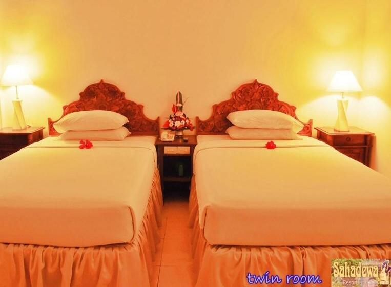 غرفة ديلوكس مطلّة علي الحديقة, Sahadewa Resort & Spa