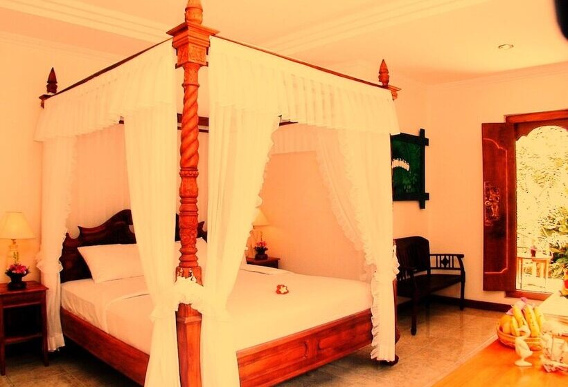 غرفة ديلوكس مطلّة علي الحديقة, Sahadewa Resort & Spa