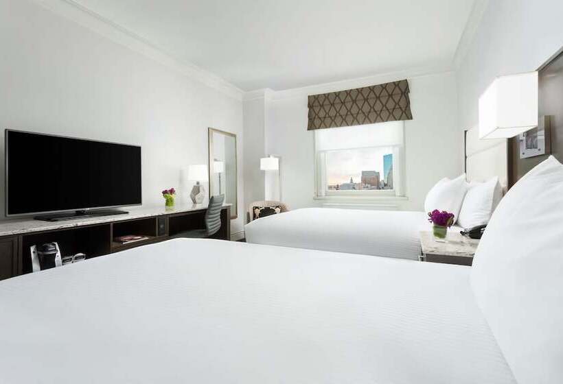 Номер Deluxe, Hilton Boston Park Plaza