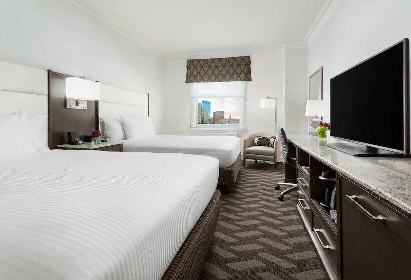 디럭스 룸, Hilton Boston Park Plaza