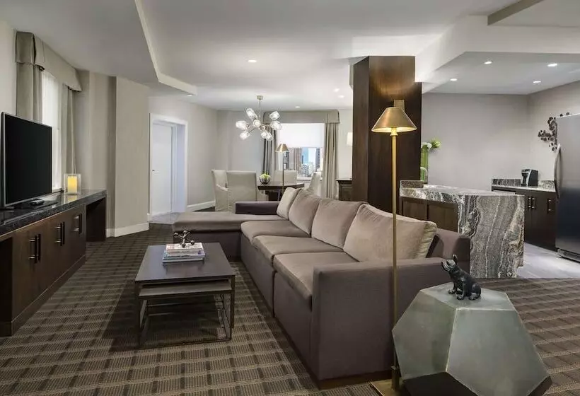 Suite with Terrace, Hilton Boston Park Plaza